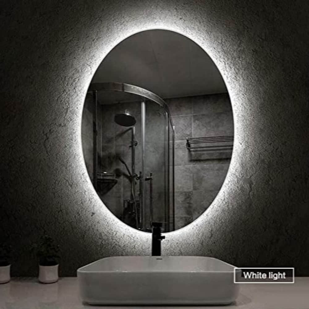 Bathroom Makeup Led Mirror 18X36 - photo
