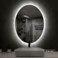 Bathroom Makeup Led Mirror 18X36 - top_view