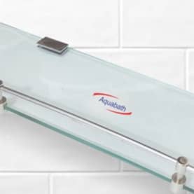 Round Toughened Glass Shelf