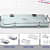 Round Toughened Glass Shelf - photo