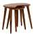 Reiner Solid Wood End Table - rear_view