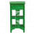 Amory Table In Rustic Green Finish - left_view