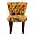 Emiko Solid Wood Slipper Chair In Multicolour - front_view