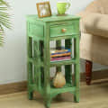Amory  Table In Rustic Green Finish - photo