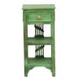 Amory  Table In Rustic Green Finish - front_view