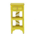 Amory End Table In Rustic Yellow Finish - front_view