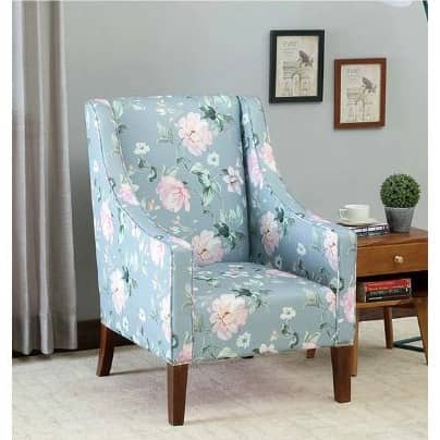 Piranha Wing Chair In Blue Colour