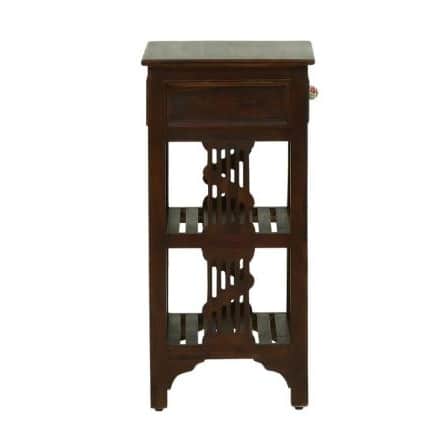 Amory End Table In Walnut Finish - left_view