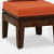 Flier Solid Wood Slipper Chair In Walnut Finish - top_view