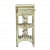 End Table (Rustic White) - left_view