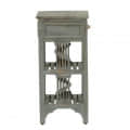 Amory End Table In Rustic Grey Finish - left_view