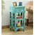 Amory End Table In Rustic Blue Finish - photo