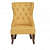 Elice Wing Chair In Yellow Colour - front_view