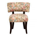 Esme Solid Wood Slipper Chair In Multicolour - front_view