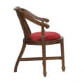 Aakruti Teak Wood Arm Chair (Set Of 2) In Red Colour - left_view