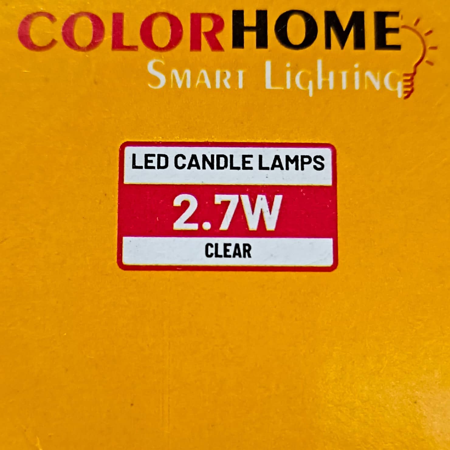 Colour home LED bulb