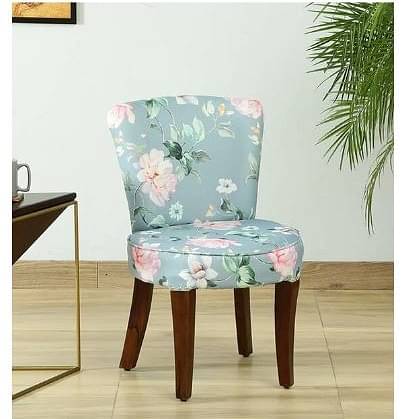 Tassio Slipper Chair In Blue Colour