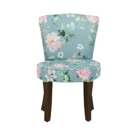 Tassio Slipper Chair In Blue Colour