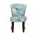 Tassio Slipper Chair In Blue Colour - front_view