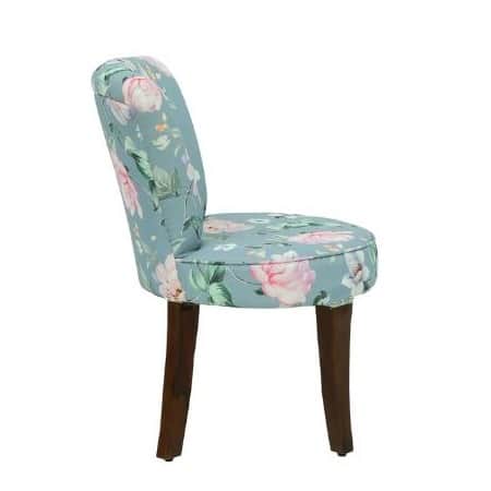 Tassio Slipper Chair In Blue Colour - left_view