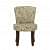 Tassio Slipper Chair In Beige Colour - front_view