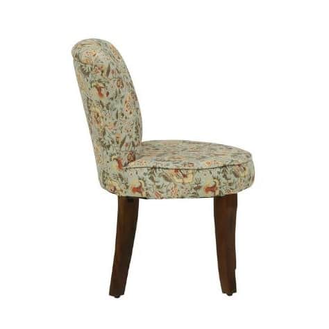 Tassio Slipper Chair In Beige Colour - top_view