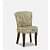 Tassio Slipper Chair In Beige Colour - rear_view