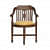 Teak Wood Arm Chair (Set Of 2) In Yellow Color - front_view