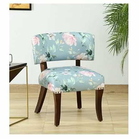 Jelany Slipper Chair In Blue Colour - photo