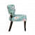 Jelany Slipper Chair In Blue Colour - left_view