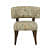 Jelany Slipper Chair In Beige Colour - front_view