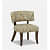 Jelany Slipper Chair In Beige Colour - rear_view