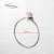 Stainless Steel Towel Ring for Bathroom/Wash Basin/Napkin-Towel Hanger/Bathroom Accessories (Chrome-Round)Pack of 2 - front_view