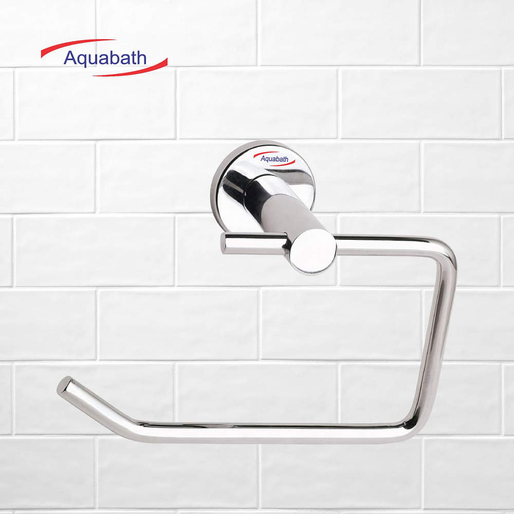 Aquabath Silver Towel Holder - photo