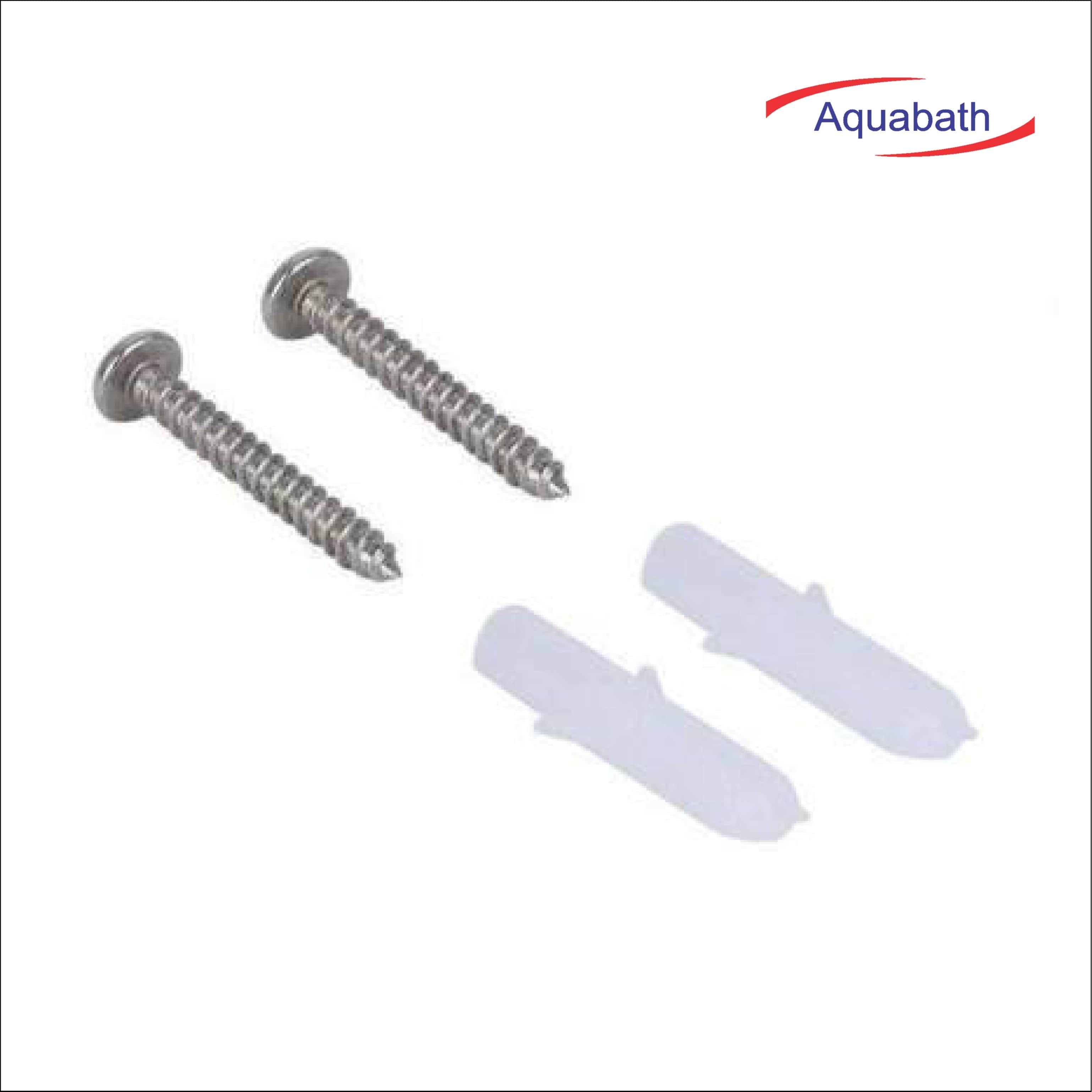 Aquabath Silver Towel Holder - top_view
