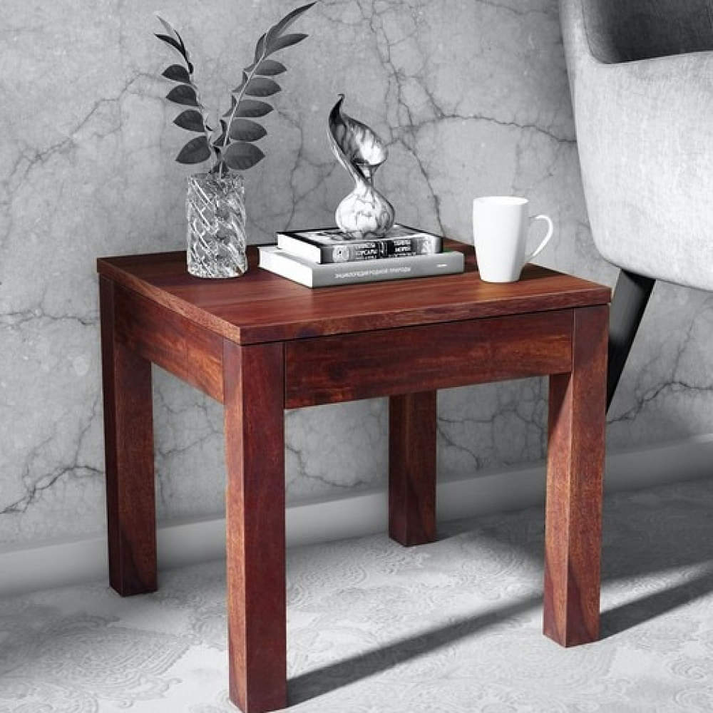 Wooden End Table - photo