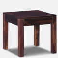 Wooden End Table - rear_view