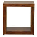 Vostok Solid Wooden End Table - front_view