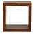 Vostok Solid Wooden End Table - front_view