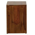 Vostok Solid Wooden End Table - left_view