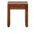 Solid Wood End Table In Honey Oak Finish - front_view
