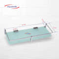 Recto Frosted Glass Shelf  (Size: 12”X5.5”) - photo