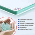 Recto Frosted Glass Shelf  (Size: 12”X5.5”) - top_view