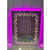 Hexagon Design Led Wall Mirror with Sensor for Bedroom Living Room 18x24 - top_view
