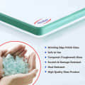 Recto Frosted Glass Shelf I (Size: 16”X5.5”) - top_view