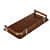 Acrylic Shelf  Marble Look (size-18*6) - front_view