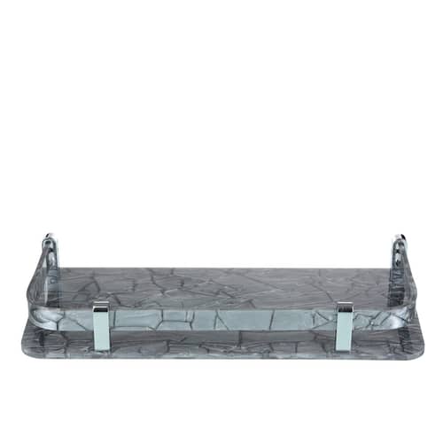 Acrylic Shelf  Marble Look (size-18*6)
