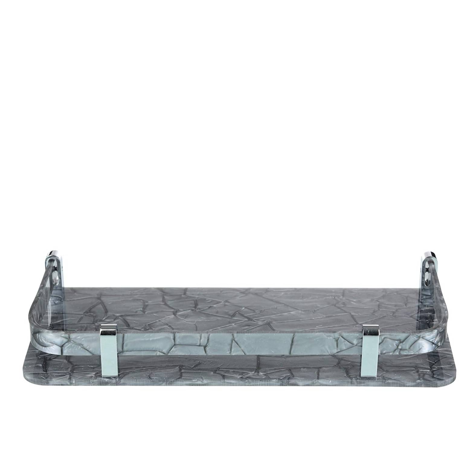 Acrylic Shelf  Marble Look (size-18*6)