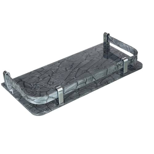 Acrylic Shelf  Marble Look (size-18*6)