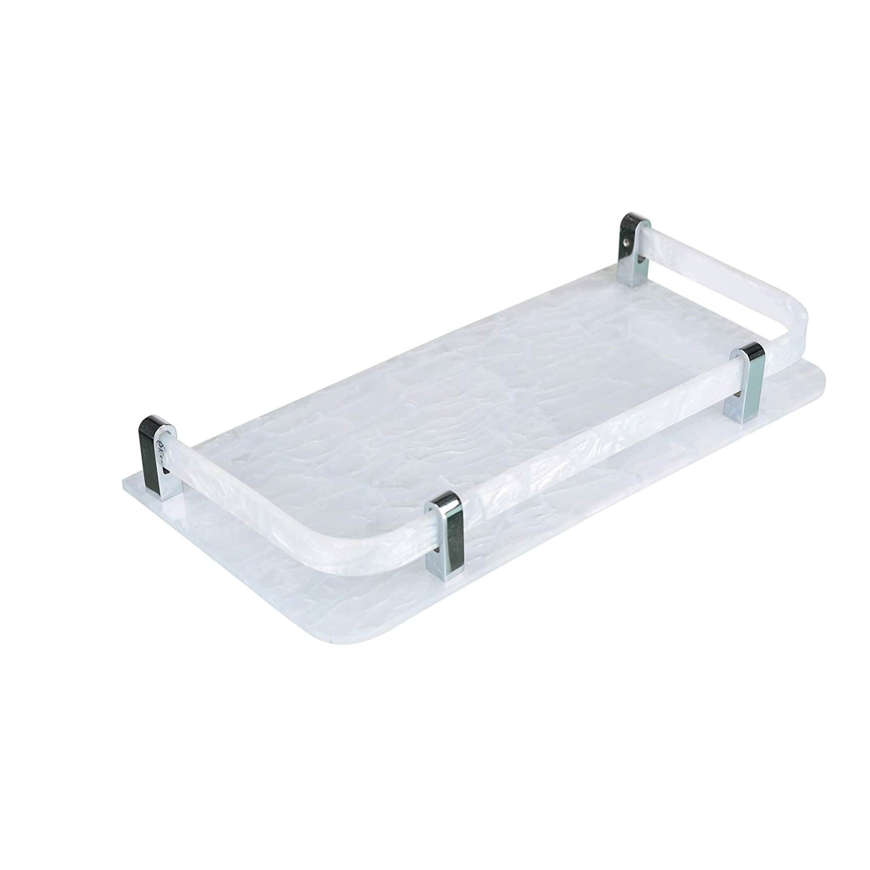 Acrylic Shelf  Marble Look (size-18*6) - right_view